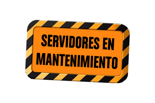 servidores en mantenimiento mini