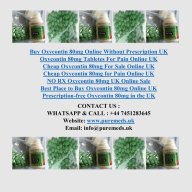 Buy Oxycontin 80mg UK